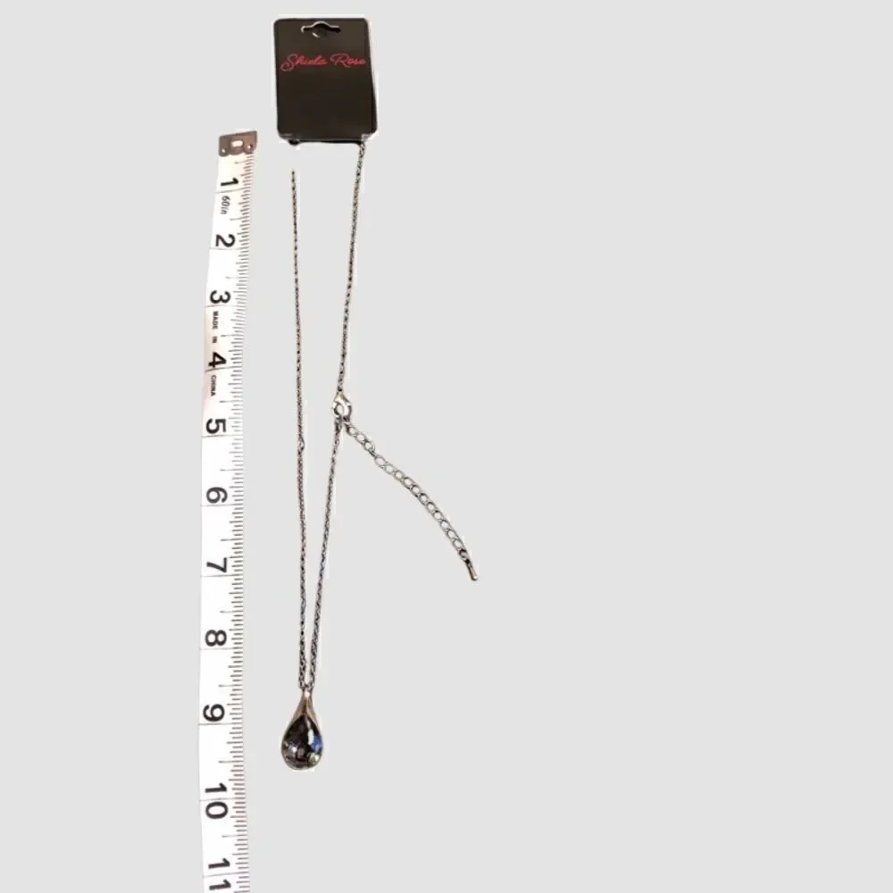 Necklace -silver night